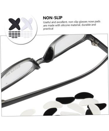 Pretyzoom 20 Pairs Silicone Nose Pads - Replacement Cushions for Clear Glasses | Comfortable Air Cushions for Perfect Fit - Buy Online on GoSupps.com