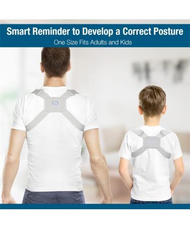 ZUIAI Adjustable Smart Intelligent Posture Corrector Vibration Back Brace Trainer Care(M) Medium As Shown - Buy Online on GoSupps.com