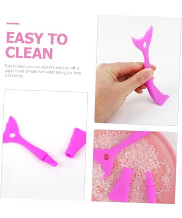 PLAFOPE 3pcs Eyeliner Eyeshadow Baffle Silicone Molds Shield for Eyeliner Eyelash Mascara Shield Makeup Set - Buy Online on GoSupps.com