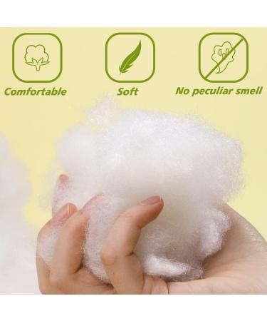 800g/28.22oz Polyester Fiber Filling  Premium Fiber Filling  Super Soft and High Elastic Filling Fiber  for Stuffing for Small Dolls Part Pillow Cushion Stuffing  Animal Crafts Recyclable - Buy Online on GoSupps.com