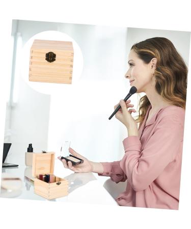 Solustre Wooden Storage Box for Essential Oils & Jewelry - Organizer for Beads & Bottles - Buy Online on GoSupps.com