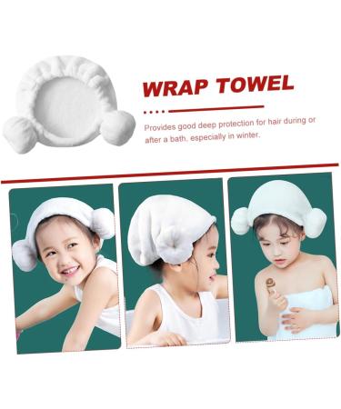 Children's Dry Hair Cap & Cotton Scrunchies | Kids Bandana & Hijab | Pure Cotton Hair Bonnets for Girls - Perfect for Parent-Child Matching - Buy Online on GoSupps.com