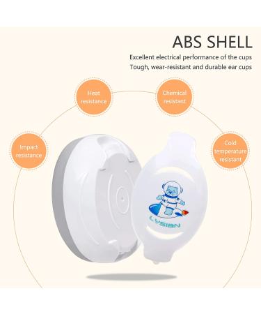 Baby Ear Muffs for Noise Blocking, Infant Hearing Protection Earmuffs - Lysian White - Buy Online on GoSupps.com