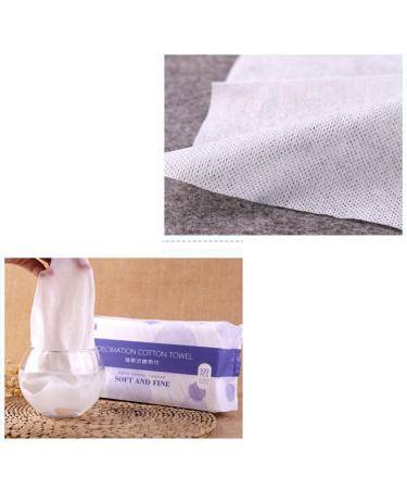 Buy Ipetboom Disposable Cotton Facial Tissues 100pcs - Purple Wet & Dry Cleansing & Makeup Remover - International Shipping Available - Buy Online on GoSupps.com