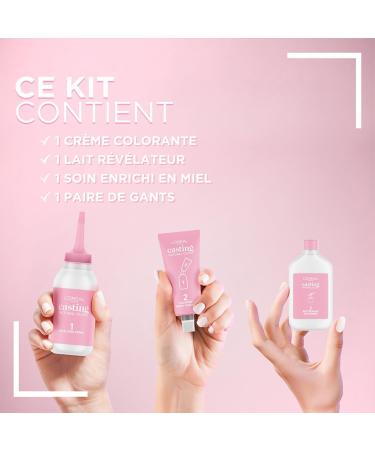 L OR AL PARIS - Permanent Hair Color - Ultra Glossy Color - Ammonia Free - 90% Natural Ingredients - Casting Natural Gloss - Shade: Dark Chocolate (323) - Buy Online on GoSupps.com