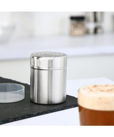 Space Home - Sprinkler Parmesan - Stainless Steel Cheese Shaker - Ideal for Sugar Salt Icing Sugar Flour Chocolate Cappuccino Cocoa - Buy Online on GoSupps.com