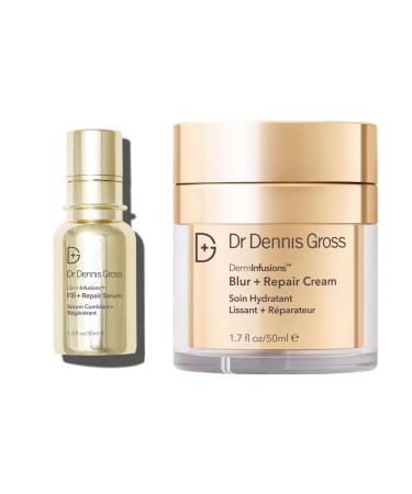 Dr Dennis Gross DermInfusions Fill + Repair Serum & Blur + Repair Cream