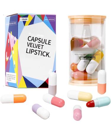 Shop 16-Capsule Long Lasting Waterproof Lipstick Set for All Skin Tones | Velvet Matte Finish - International Shipping Available - Buy Online on GoSupps.com