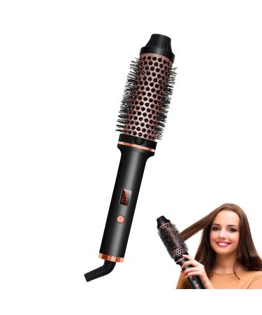 Hair Straightening Comb - Hair Straightening Comb Portable Hair Curler | Quick Stylin Hair Curler Straightening Brush Multifunctional Straightening Comb for Straight Curly Hair 11.02 Inches