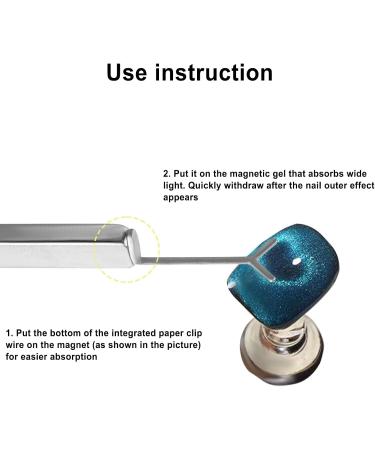 Aimant il De Pour Ongles | Magn tique Y pour Cr ation d'Ongles il de Chat Accessoires Manucure Salon Domicile Solution Proth sie et Vernis pour D butants et Experts - Buy Online on GoSupps.com