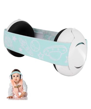Bemodst Baby Ear Defenders Toddler Ear Defenders Infant Hearing Protection Ear Muffs for Hearing Protection of Children Aged 0 to 18 Months for Ear Muffs Noise Cancelling Adjustable Soft Headband