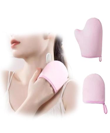 Ultra Soft Tanning Mitt with Thumb - Best Self Tanner Glove for Easy Application - Perfect for Beach & Poolside - Rose Red - Buy Online on GoSupps.com