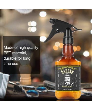 Sprayer Empty Bottle 300ML Refillable Hairdressing Water Sprayer Barber Vintage Spray Water Bottle Spray Bottle Hair Tool for Household Hair Salon - Buy Online on GoSupps.com