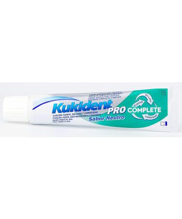 Kukident Pro Complete Dental Adhesive Tasteless 70g - Strong Hold for Dentures International Shipping Available - Buy Online on GoSupps.com