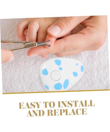 DOITOOL Electric Nail Dinosaur Eggs Trimmer Tools Electric Nail File Nail Care Tool Nail File Electric Nail File Nail Care Kit Plastic Pedicure Child Nail Polish 8.00X6.00X2.50CM Blue - Buy Online on GoSupps.com