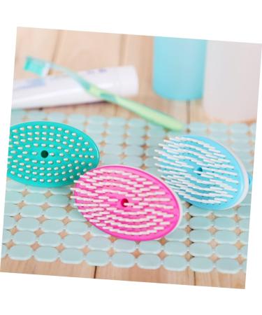 Magiclulu Scalp Massager Hairbrush - 2-Pack Shampoo Brush for Hair Washing & Scalp Care - Green - Buy Online on GoSupps.com