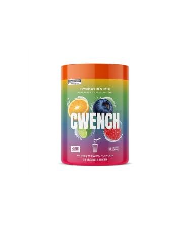 Cwench Electrolyte Hydration Rainbow Swirl Drink Mix 45 Servings 315g Rainbow Swirl 315g (Pack of 1)