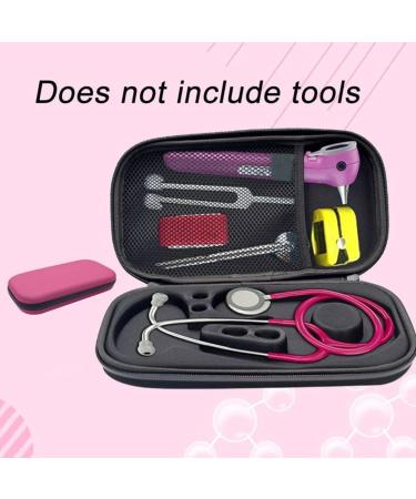 Stethoscope Carry Case - EVA Hard Protective Storage Box for Doctors & Nurses - Pink Travel Organizer - Buy Online on GoSupps.com