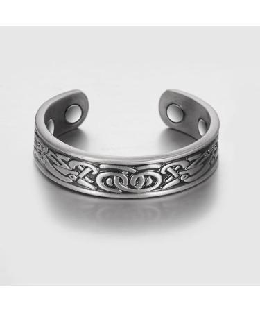 Magnetic Therapy Joint Bone Ring - Arthritis & Migraine Relief Jewelry with Gift Box - Buy Online on GoSupps.com