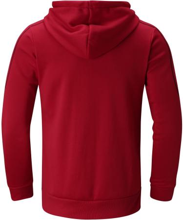 Hanxiulin Men's Training Suits - Premium Cotton Sportswear for Autumn & Winter Jogging - Red 3XL - Buy Online on GoSupps.com