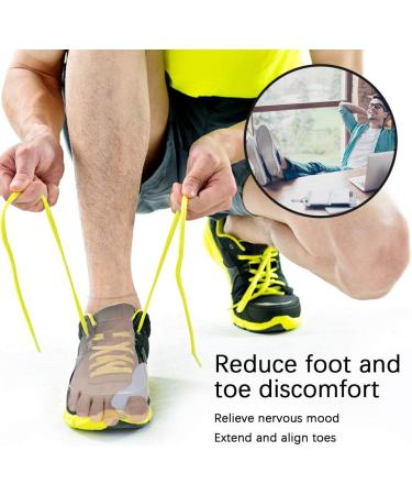 10 Pair Reusable Silicone Bunion Cushion Protector & Toe Separator Set - Buy Online on GoSupps.com