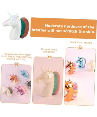 HAPINARY Nail Dust Cleaning Powder Makeup Brush Facial Cleaning Brush Stamping Nail Polish Sunglasses Display Stand Face Cleaner Brush Fingernail Scrub Brush Grip Make up Plastic - Buy Online on GoSupps.com