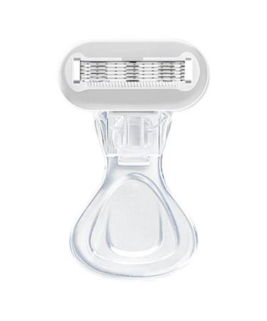 Chaies razor for women razor for women-moisturizing bikini-liner razor-women's razor manual smooth razor for face hair armpit legs bikini liner white