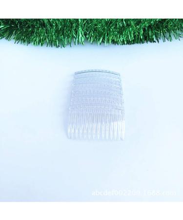 Lurrose 10pcs Transparent Plastic Hair Clip Combs for Women - Side Combs & Insert Combs - International Shipping Available - Buy Online on GoSupps.com