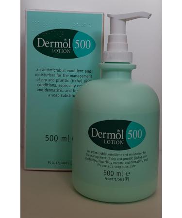 Dermol 500 Lotion - Soothing Moisturizer for Dry Skin | International Shipping Available - Buy Online on GoSupps.com