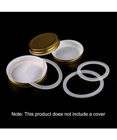 Sourcing Map 86mm Silicone Seals for Mason Jar - 12pcs Rubber Gasket for Wide Mouth Glass Jars, Leak Proof & Durable - White - Buy Online on GoSupps.com