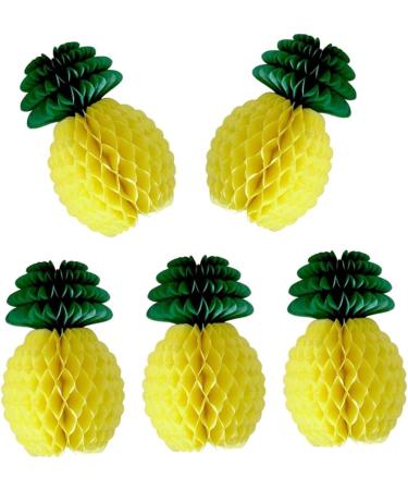 16 Pcs Plant Ornament Honeycomb Party Favors Party Decor Honeycomb Pineapple Yellowx2pcs 8PCS 20CMx2pcs - Buy Online on GoSupps.com