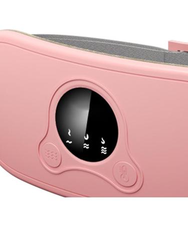 Wireless Electric Heating Pillow for Women - Safe with 3 Massage Modes Adjustable Temperature & Noise-Free Relief - Perfect for Pain Relief in Pink - Buy Online on GoSupps.com