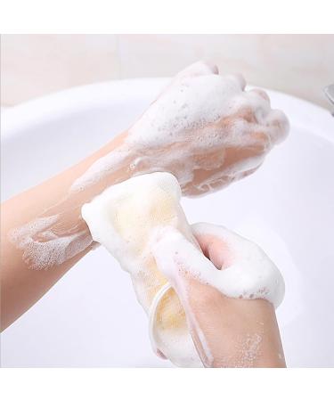 Shullin 10 Pack Nylon Soap Bags - Eco-Friendly Soap Pockets for Foaming Drying and Peeling Facial Cleaners | International Shipping Available - Buy Online on GoSupps.com