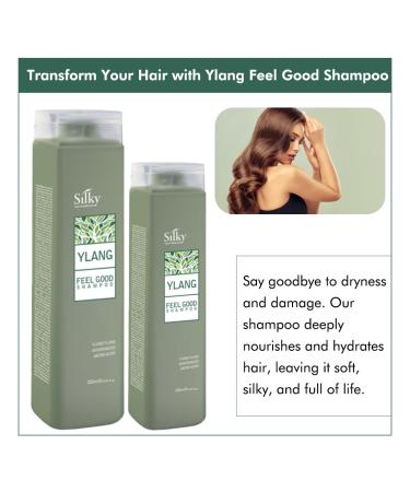 Ylang Feel Good Shampoo 250ml - Hydrating Sulfate & Paraben Free Shampoo for Dry Damaged Hair | Volumizing Essential Oil Formula - Buy Online on GoSupps.com