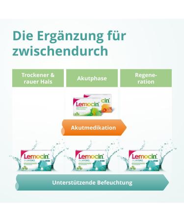 Lemocin Prohydro Limetable Tablets - Menthol Throat Relief for Adults & Kids (4+) | Vitamin C Biotin & Marshmallow Extract - 50 Pieces - Buy Online on GoSupps.com