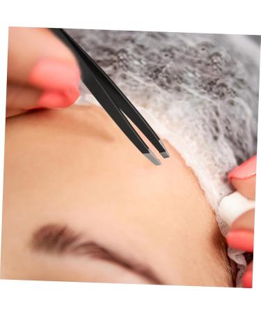 PLAFOPE Double-Ended Eyebrow Tweezers Eyebrow Tweezer Professional False Eyelash Pick Tool Professional Tweezer Specialty Tools Eyebrow Trimming Tweezer Stainless Steel - Buy Online on GoSupps.com