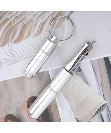 Tgoon Ear Wax Spoon - Portable Stainless Steel Ear Pick for Earwax Removal | Vintage Design | Keychain Hanging | 10x2x2 Curette - Buy Online on GoSupps.com