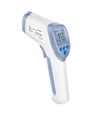 Aain A8837 10 pcs Forehead Thermometer  Baby and Adults Thermometer Digital Non-Contact Forehead Infrared Thermometer  Backlight LCD Screen with Date Memory (32 Readings)
