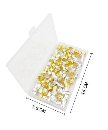 Flosius 120 PCS Crown Dreadlock Hair Jewelry for Women - Gold Braids Accessories with Adjustable Cuffs, Beads, Iron Rings, and Clips - Buy Online on GoSupps.com