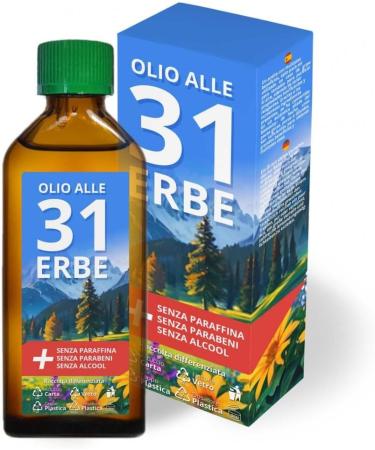  Rebeca Shop Oil 31 BALSAMICO with 31 Natural Herbs ARTICOLAR Raphreur 100 ml - Buy Online on GoSupps.com
