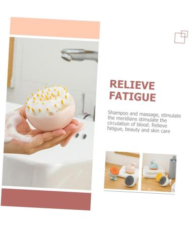 Tovinanna Silicone Shampoo Brush Set - 3 Piece Scalp Massager for Hair Washing & Peeling Headwear Brush for Ultimate Hair Care - Buy Online on GoSupps.com