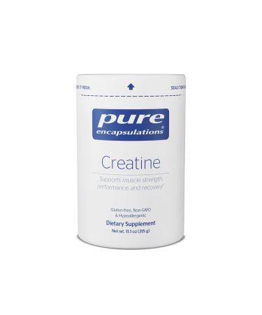 Pure Encapsulations Creatine - Creatine Supplement - Muscle Strength, Performance & Recovery - Pre-Workout Recovery Powder - Gluten-Free, Non-GMO & Hypoallergenic - 315 g (60 Servings)