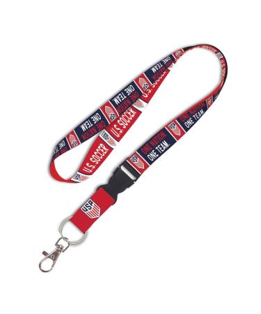 WinCraft Soccer Lanyard with Detachable Buckle US Soccer - National Team