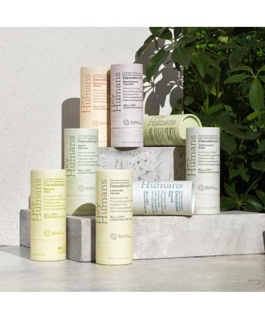 Hey Humans Deodorant Aluminum Free Deodorant for Women and Men Contains Naturally Derived Ingredients All Day Odor Control Refreshing Essential Oils Earth Friendly Package Apple Matcha Apple Matcha 2 Ounce (Pack of 4) - Buy Online on GoSupps.com