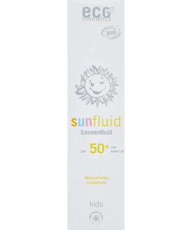 Eco Cosmetics Kids Sunspray SPF50+ | Waterproof Vegan Microplastic-Free Natural Sunscreen | 100ml Face & Body Formula - Buy Online on GoSupps.com