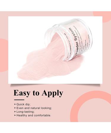28g Fine Dipping Powder Nude Color - Bare Naked Summer Gel Nail Powder (No.8) - Buy Online on GoSupps.com