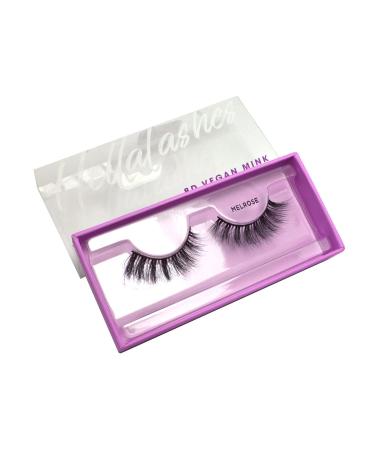 KARA BEAUTY Style L6 Hellalashes 8D Faux Mink Lashes in Melrose - Playful Wispy-Flared | Lightweight Synthetic Fiber | 1 Pair - Buy Online on GoSupps.com