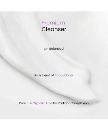 COME CLEAN Glycolic & Salicylic Acid Face Wash - Exfoliating Daily Cleanser for Acne pH Balanced No Toner Needed - International Shipping - Buy Online on GoSupps.com