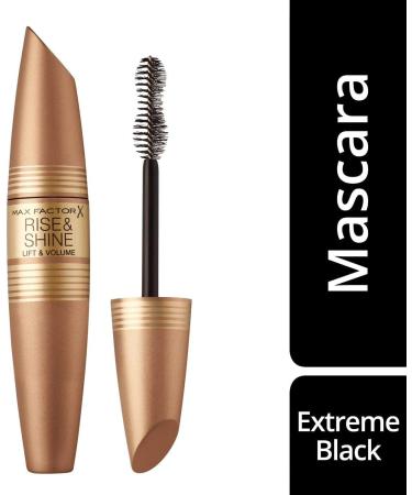 2 x Max Factor Rise & Shine Lift and Volume Mascara 12ml - 001 Black - Buy Online on GoSupps.com