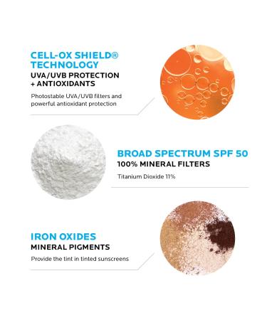 La Roche-Posay Anthelios Tinted Sunscreen SPF 50 - Mineral Face Sunscreen SPF 50 - Oil-Free Formula - Buy Online on GoSupps.com